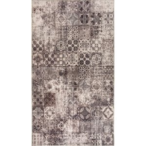 Béžový pratelný koberec běhoun 200×80 cm – Vitaus