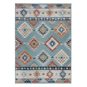 Modrý vnitřní a venkovní koberec 200×290 cm Avery Blue – Flair Rugs