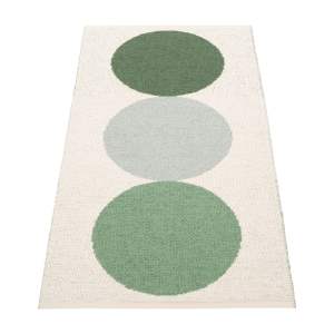 Zeleno-krémový vnitřní a venkovní koberec 70×140 cm Otto Herb – Pappelina