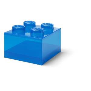 Modrý plastový dětský úložný box 25x25x18 cm – LEGO®