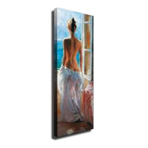 Nástěnný obraz na plátně Window, 30 x 80 cm