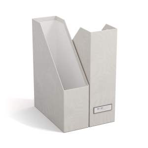 Kartonové organizéry na dokumenty v sadě 2 ks Viola – Bigso Box of Sweden