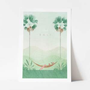 Plakát Travelposter Bali, 30 x 40 cm