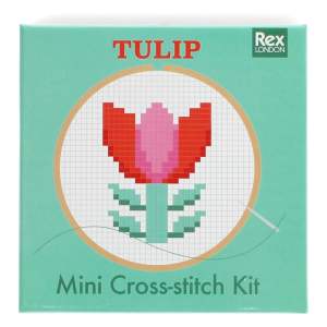 Kreativní sada Cross-stitch Kit Tulip – Rex London