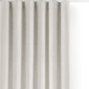 Krémový sametový dimout závěs 200×250 cm Velto – Filumi
