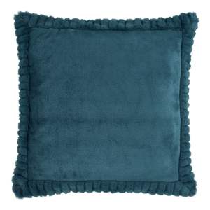 Dekorační polštář z mikroplyše 55×55 cm Velvet and Faux Fur – Catherine Lansfield