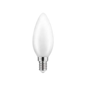 Teplá bílá LED žárovka E14, 4 W – GTV