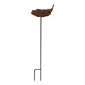 Litinové pítko pro ptáčky se zápichem Esschert Design, výška 91 cm