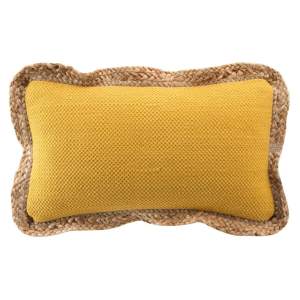 Dekorační polštář s příměsí juty 30×50 cm Akina – douceur d’intérieur