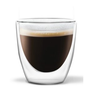 Sada 2 dvoustěnných sklenic Vialli Design Ronny Espresso, 80 ml