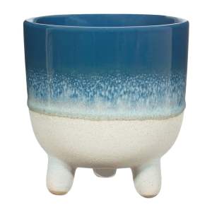 Modrý květináč Sass & Belle Bohemian Home Mojave, ø 11,7 cm