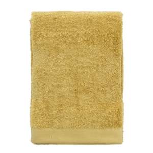 Žlutý ručník z bio bavlny 50×100 cm Comfort – Södahl