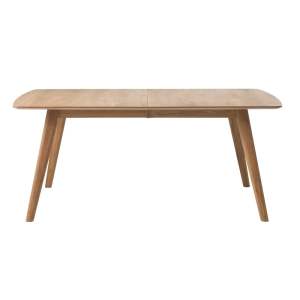 Rozkládací jídelní stůl v dubovém dekoru Unique Furniture Rho, 150 x 90 cm