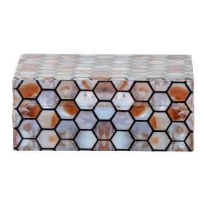 Dekorativní polyresinový úložný box 13x10x5 cm Domino – Bloomingville