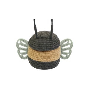 Látkový dětský koš na hračky ø 15×15 cm Baby Bee – Lorena Canals
