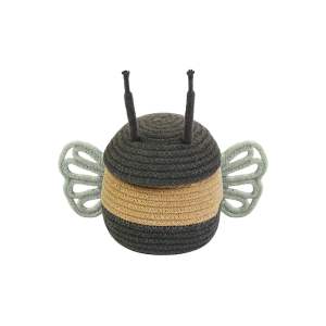 Látkový dětský koš na hračky ø 15×15 cm Baby Bee – Lorena Canals