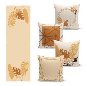 Set povlaků na polštář a běhounu 5 ks – Mila Home
