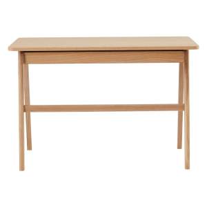 Pracovní stůl s deskou z dubového dřeva 110×55.5 cm Home – Hammel Furniture