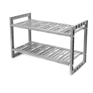 Police do skříňky pod dřez s nastavitelnou šířkou Compactor Expandable Shelf
