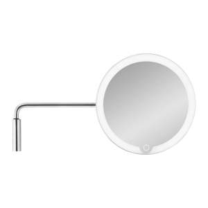 Nástěnné kosmetické zvětšovací zrcadlo s osvětlením (5x) ø 20 cm MODO – Blomus