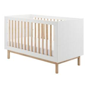 Bílá postýlka 70×140 cm Miloo – Pinio