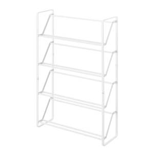 Bílý kovový stojan na boty Frame – YAMAZAKI