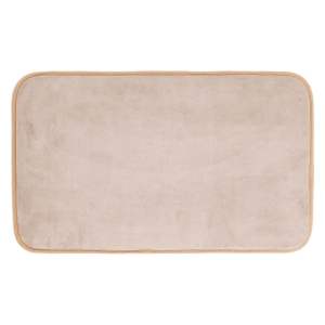 Béžová koupelnová předložka 45×75 cm Vitamine – douceur d’intérieur