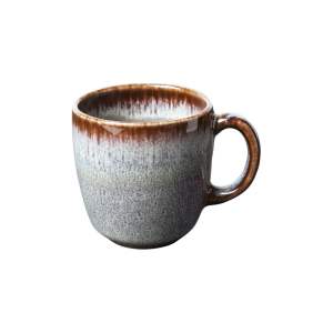 Šedo-hnědý kameninový šálek Villeroy & Boch Like Lave, 190 ml