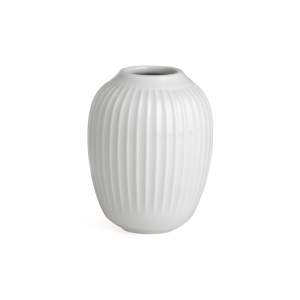 Bílá kameninová váza Kähler Design Hammershoi, ⌀ 8,5 cm
