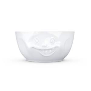 Velká bílá mísa z porcelánu 58products Out of Control