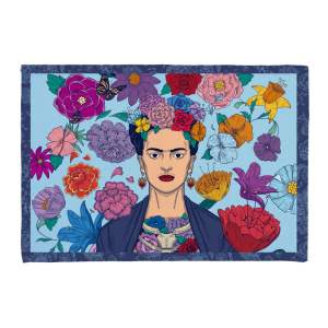 Modrá koupelnová předložka 40×60 cm Mexican Vibes – Madre Selva
