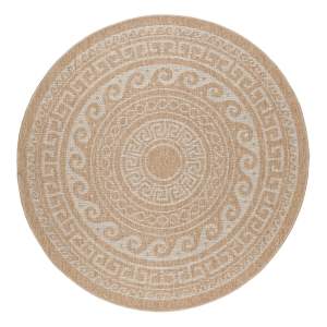 Béžový kulatý venkovní koberec ø 80 cm Comilla – Ayyildiz Carpets