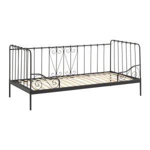 Černá dětská postel 90×200 cm Alice – Vipack