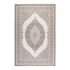 Krémovo-hnědý venkovní koberec 80×150 cm Gemini – Elle Decoration