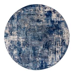 Modrý kulatý koberec ø 160 cm Cocktail Wonderlust – Flair Rugs