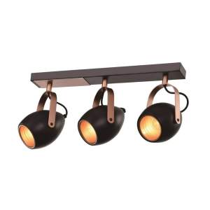 Černé stropní svítidlo 13×46 cm Anica – Candellux Lighting