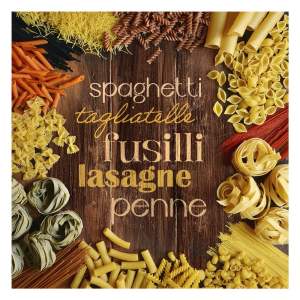 Skleněný obraz 30×30 cm Pasta – Styler