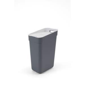 Tmavě šedý odpadkový koš na tříděný odpad z recyklovaného plastu 30 l Ready To Collect – Curver