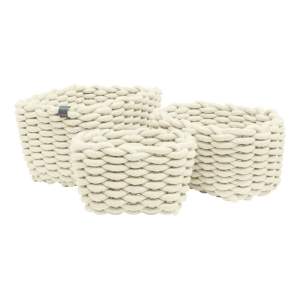 Látkové košíky v sadě 3 ks 30x25x19 cm Tom Tailor – Wenko