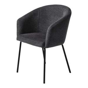 Tmavě šedá jídelní židle Easton – Unique Furniture