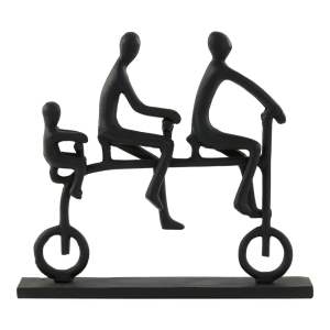 Kovová soška (výška 32 cm) Cycle – Light & Living