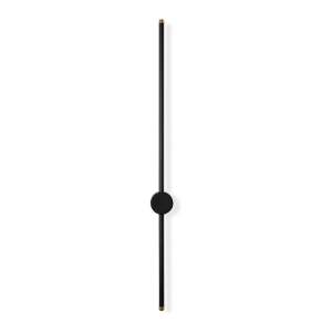 Černé LED nástěnné svítidlo ø 7 cm Sword – Opviq lights