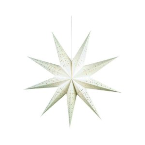 Svítící hvězda Solvalla White, 100 cm