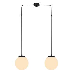 Černé závěsné svítidlo Squid Lighting Efe, výška 100 cm