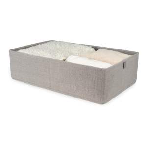 Šedý úložný box Compactor Oxford, 56 x 36 cm