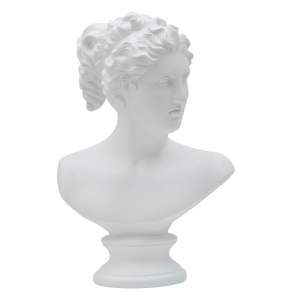 Bílá dekorativní soška Mauro Ferretti Roman Woman
