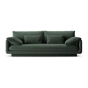 Tmavě zelená pohovka 220 cm Torino – Micadoni Home