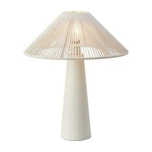 Béžová stolní lampa s textilním stínidlem (výška 50 cm) Favoro – Markslöjd