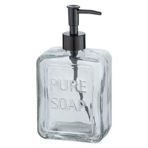 Skleněný dávkovač na mýdlo Wenko Pure Soap