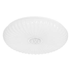 Bílé stmívatelné LED stropní svítidlo na dálkové ovládání 38×38 cm Perola – Candellux Lighting